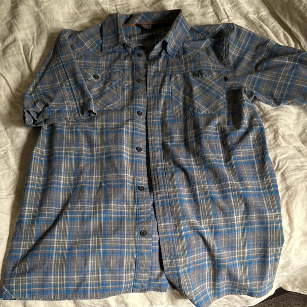 Outdoor Research Blue Casual Button Down Shirt. New no tags. 15% off 3 bundle